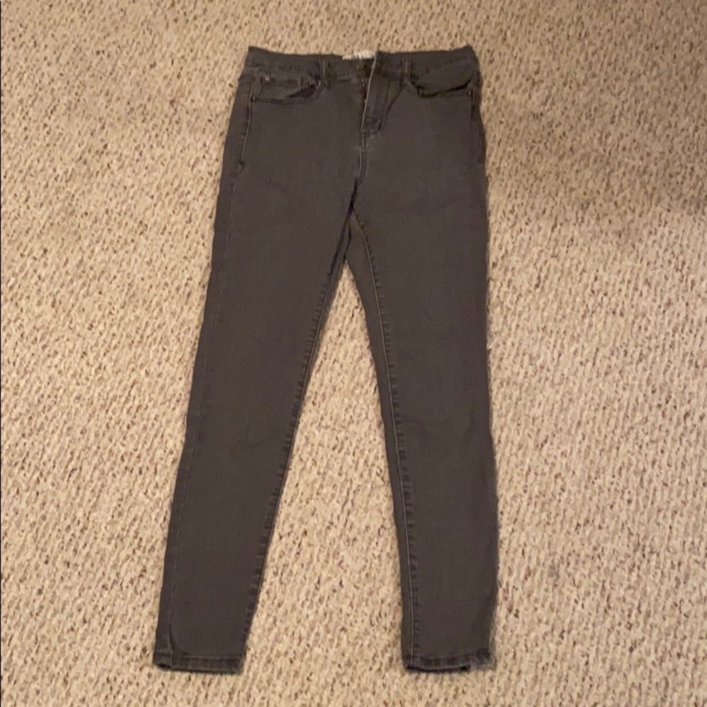 Gray Colored Jeans